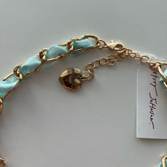 Betsey Johnson Holiday Bauble Bib Christmas Charm Necklace New - Picture 5 of 5